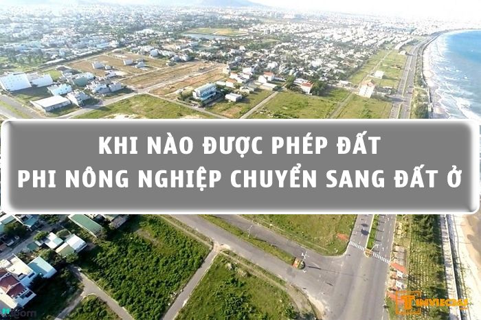 Đất phi nông nghiệp là gì? Khi nào được phép chuyển sang đất Ở