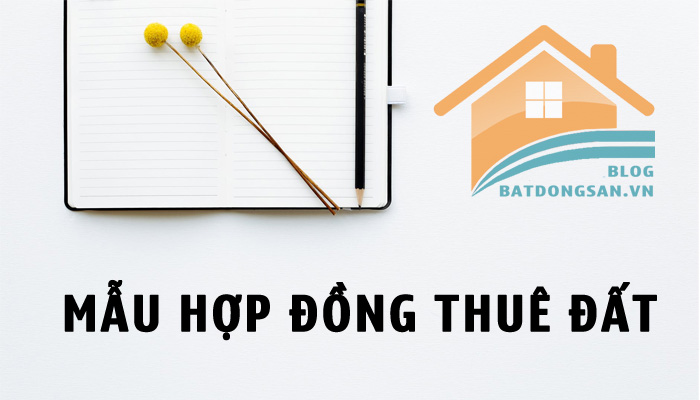 Mẫu hợp đồng thuê đất đúng chuẩn mới nhất 2021