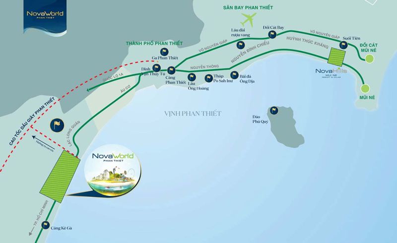 Novaworld Phan Thiết - Dự án du lịch nghỉ dưỡng đầy tiềm năng