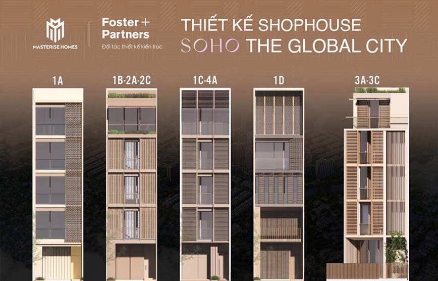 Điểm nổi bật của shophouse The Global City An Phú, Quận 2