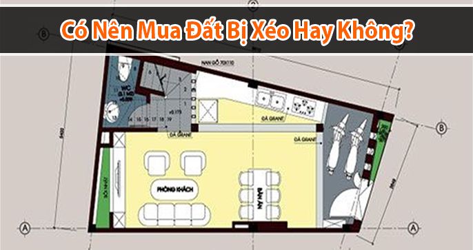 Giải đáp thắc mắc: Có nên mua đất bị xéo không?