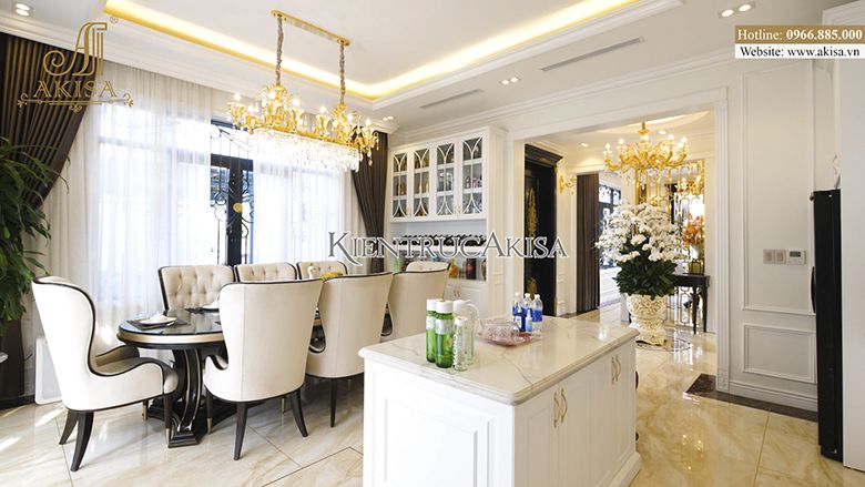 Khám phá mẫu biệt thự tân cổ điển 3 tầng đẹp mê hoặc