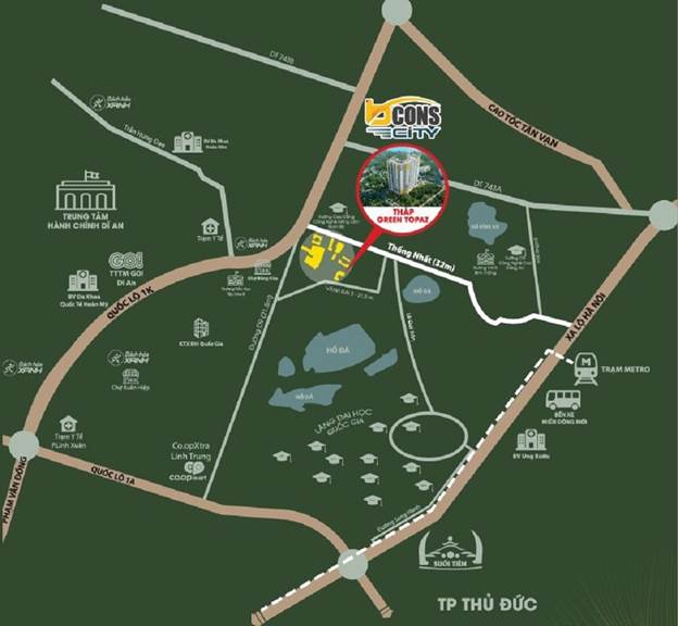 Đánh giá dự án căn hộ Bcons City Dĩ An Bình Dương
