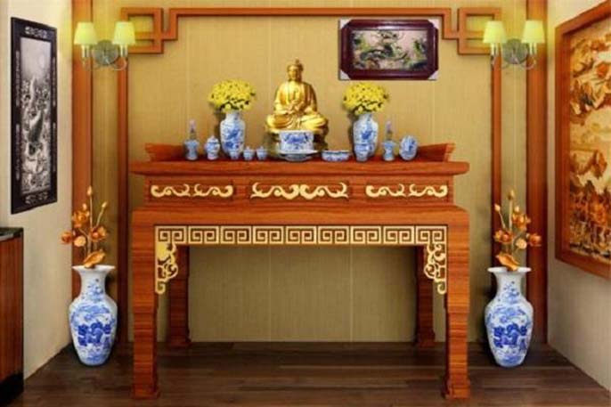 Cùng tìm hiểu xem lau bàn thờ bằng nước gì?