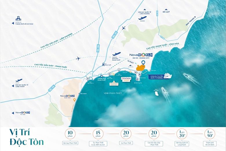 Dự án Novaworld Marina - Novaworld Mũi Né Marina City - thiên đường nghỉ dưỡng!