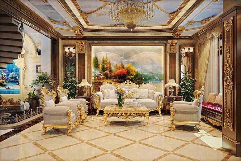 Vì sao nội thất phòng khách cổ điển ngày càng được gia chủ ưa chuộng?