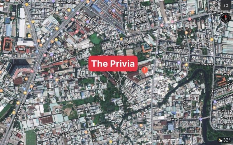Địa chỉ dự án The Privia Khang Điền Bình Tân ở đâu Sài Gòn?