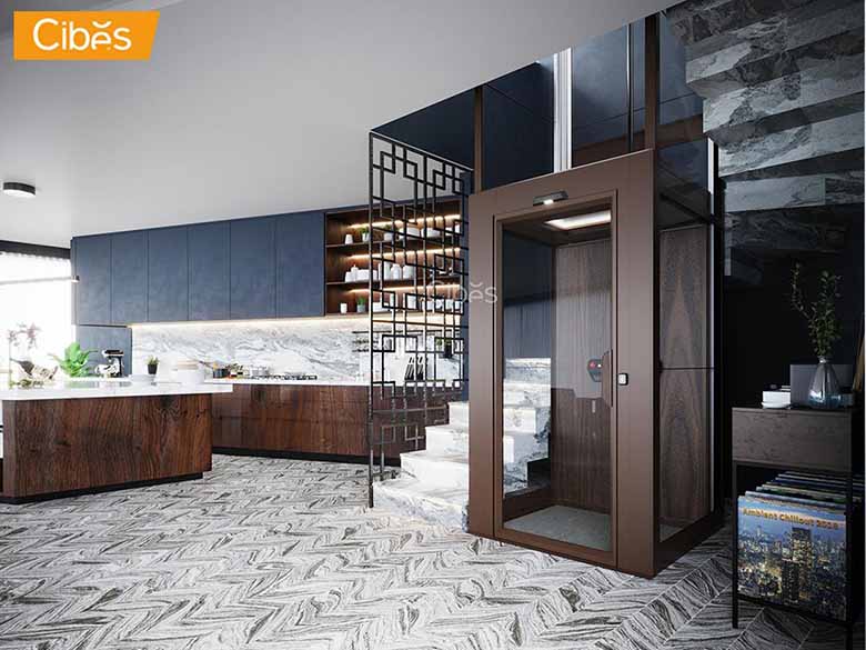 Thang máy mini công nghệ trục vít - Giải pháp cho không gian hạn chế