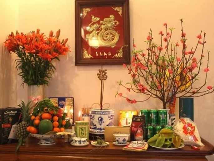 Tổng hợp các kích thước bàn thờ phổ biến hiện nay