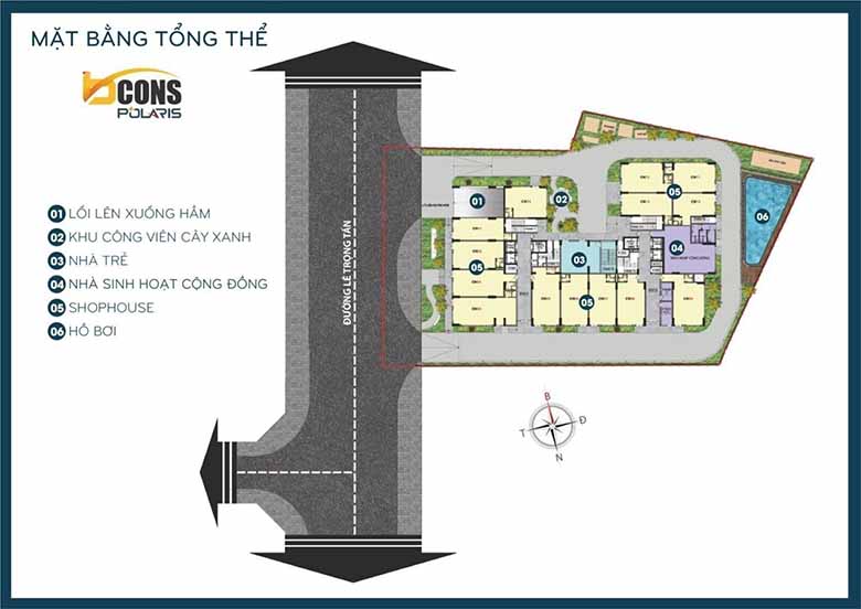 Dự án Bcons Polaris Bình Dương - Đẳng cấp sống hiện đại