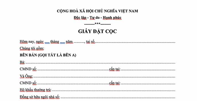 Những lưu ý khi làm hợp đồng đặt cọc mà bạn không thể bỏ lỡ
