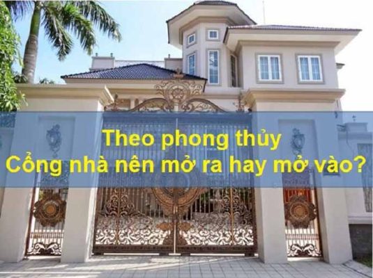 Những lưu ý khi mở cổng nhà nhất định phải biết để tránh gặp hạn