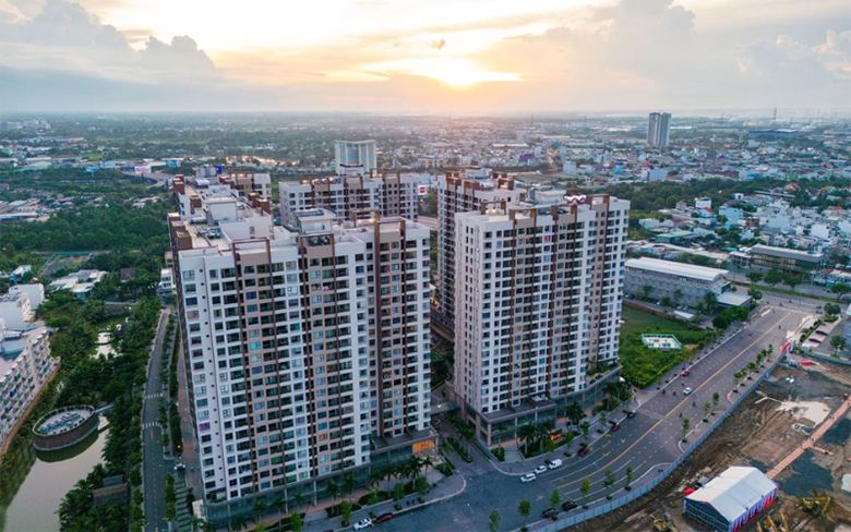 Giá bán chung cư Bình Tân giảm so với mặt bằng chung thành phố 