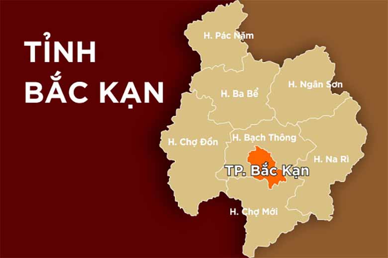 Bắc Kạn thuộc miền nào? Có bao nhiêu Huyện, Thành Phố?