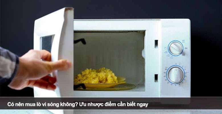 Có nên mua lò vi sóng không? Ưu nhược điểm cần biết ngay